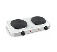 Esperanza Ekh010w Adjustable Electric Cooker 2 Heating Fields White