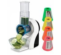 Esperanza Râpe électrique EKM026 5 en 1 Spiraliseur Plastique Multicolore