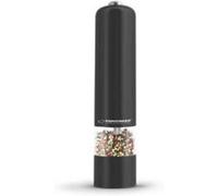 Esperanza Moulin électrique Malabara EKP001K – Noir, lumière, finesse réglable, broyeur céramique