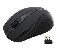 Esperanza EM101K - Souris - optique - 3 boutons - sans fil - 2.4 GHz - récepteur sans fil USB - noir Noir G