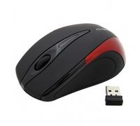 Esperanza EM101R - Souris - optique - 3 boutons - sans fil - 2.4 GHz - récepteur sans fil USB - rouge G