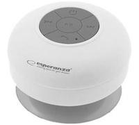 Esperanza EP124 SPRINKLE - Haut-parleur - pour utilisation mobile - sans fil - Bluetooth - 3 Watt - blanc Blanc G