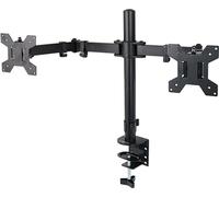 Esperanza ERW018 Support de table pour deux moniteurs 10-27'' jusqu'à 8kg