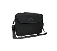 Esperanza ET101 Housse pour ordinateur portable 15.6" (39.6cm) Nylon Noir, Compartiment unique, Poche frontale, Bandoulière amovible, Dimensions internes 320x290x46mm