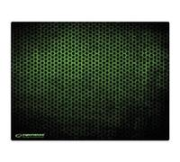 Esperanza grande souris de gaming avec motif grunge (taille xl, 440 x 354 x boule 4 mm) dans noir vert couleur, mouse mat pour o Noir G