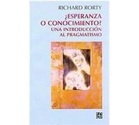 Esperanza O Conocimiento Richard Rorty (Auteur)