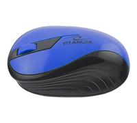 Esperanza Souris sans Fil Titanum Rainbow 3D TM114 (Noir/Bleu)