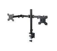 Esperanza Erw018 Desk Mount For Two Monitors 10-27'' Up To 8kg