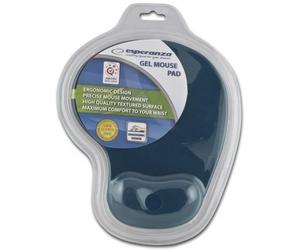 esperanza tapis de souris avec repose poignet en gel esperanza ea137 (bleu)