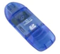 Esperanza Lecteur de carte SDHC avec carte mémoire TA101B USB 2.0 Bleu
