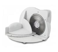 Esperanza Trancheuse pour pain, viande, fromage fruits et légumes avec sécurité 150 W, Blanc
