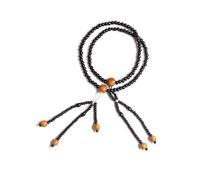 Esperia | Juzu en Bois Noir, pour la Pratique Quotidienne du Bouddhisme de la SGI, Produit en Italie, Accessoire pour la Pratique du Bouddhisme de la SGI
