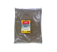 ESPIG Poivre Noir Moulu, Poivre Noir Concassé 1kg/Sac - Livraison Gratuite France (2 sacs, Poivre noir moulu)