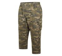 Espionage Pantalon Cargo Camouflage Olive Taille 2XL à 8XL, Entrejambe 29/31/33
