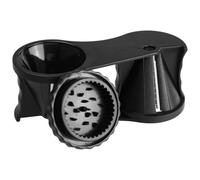 Fackelmann 44116 Taille légumes en spirale 2 en 1, taille légumes, décorateur à légumes, découpe légumes, Acier inoxydable, Plastique, 16 x 7 x 6 cm