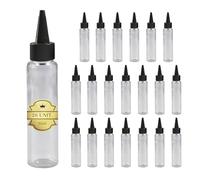 Espirito Rebelde 20 Bouteilles Sauce en Plastique 75ml avec Capuchon - Recipient Sauce- Flacons Souples pour Sauce, Huile, Vinaigrette, Condiments - Squeeze Bouteilles- Ketchup, Piquante