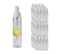 Espirito Rebelde Pack de 100 Bouteilles Spray Vides en Plastique Transparent 75 ml - Flacons Vaporisateurs Réutilisables pour Cosmétiques, Parfums, Huiles Essentielles, Voyage, Pulvérisateurs