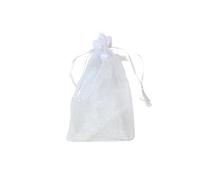 Espirito Rebelde Sac en organza Imperial White 10 x 14 cm (Pack 20x)