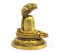eSplanade Brass Shiva Parvati Shiv Parivar Ganesha Nandi Famille Statue Idole de Murti (Shiva en Laiton)
