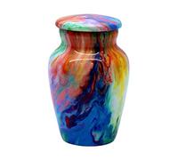 eSplanade | Mini urne funéraire | Petite urne pour Cendres funéraires | Pot de Pot (Multicolor)