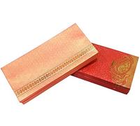 eSplanade Money Gift Envelopes Lifafa - Multicolore Lot de 50 - Parfait pour les mariages, les invitations, les photos, la remise des diplômes, la fête prénatale…