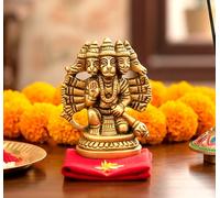eSplanade Statue Panchmukhi Hanuman Anjani Pavan Putra Bajrangbali Maruti Idol Murti Moorti (6,3 cm)