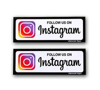 eSplanade Sticker pour panneau Instagram Facebook et Instagram Facebook Combo+ (Instagram Sign)