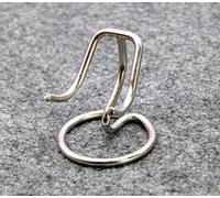 ESPLANADE Support pour urne funéraire en forme de cœur Argenté