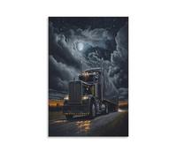 ESPLJQRYX Camion géant Murale Décoration Murale Image Sur Toile Tableau Impression Sur Toile Pour Salon Chambre Décorations 16x24inch(40x60cm)