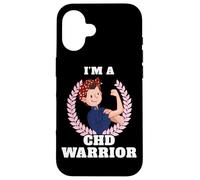 Espoir de Sensibilisation aux malformations cardiaques congénitales Coque pour iPhone 16