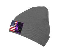 Espoir pour Une Guérison Sensibilisation À La Sarcoïdose Et Amérique Bonnet en Tricot Unisexe Bonnet Hiver Respirant Beanie pour Cyclisme Conduite Vie Quotidienne