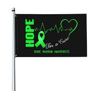 Espoir Pour Une Moelle Osseuse Guérie Drapeaux De Jardin Avec Œillets Garden Flag Drôle Bannière Pour Patio Extérieure Pelouse 90X150Cm