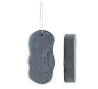 Esponja De Baño - Esponja Natural Con Cordón Y Colgante | Esponjaa Corporal Para La Ducha | Esponj Desmaquillante | Exfoliante Corporal Para Baño, Removedor De Piel Muerta Para Adolescentes, Niñ