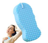 Esponja exfoliante para el cuerpo - Esponja de baño exfoliante súper con cordón - Esponja de baño absorbant, exfoliante de para eliminar la piel muerta, esponja de baño