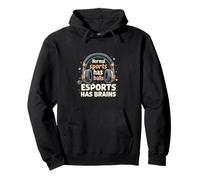 Esport A Des Cerveaux Gamer Sweat à Capuche