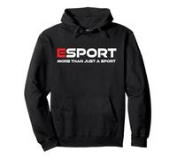 Esport Plus Que du Sport | Progamer Semipro Joueur en Ligne Sweat à Capuche