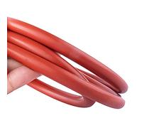 EsportsMJJ 1 M 3/4/5/6/7/8 mm Diamètre Intérieur Tube en Silicone Tuyau À Vide en Silicone Tube De Refroidissement Turbo -Rouge-8 mm