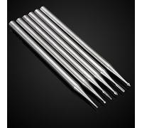 EsportsMJJ 6Pcs 2.35 Mm Gravure Burin Graver Pit Olive Ivoire Sculpture Outil