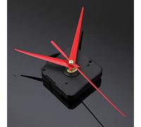 EsportsMJJ DIY Red Triangle Aiguilles Quartz Horloge Mur Mouvement Mécanisme