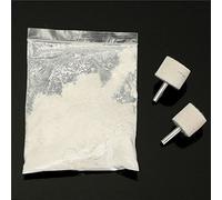 EsportsMJJ Kit De Polissage De Verre Poudre De Polissage D'Oxyde De Cérium avec 2 Roues De Feutre