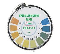 EsportsMJJ Les Bandelettes De Test De Précision De Ph Roulent La Gamme Courte 0.5-5.0 Indicateur De Papier De Testeur De Crayon De Couleur 5M/16.4 Ft