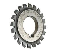 EsportsMJJ Module 0,5 Pa20 Alésage 16Mm #1-8 HSS Involutées Engins Fraise Conique - #8