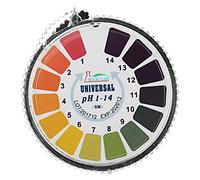 EsportsMJJ Universal Ph Bandelettes De Test Rouleau Gamme Complète 1-14 Indicateur De Papier Testeur De Couleur Tableau De Couleurs 5M/16.4 Ft