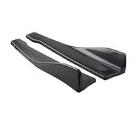 EsprAL 2PCS Voiture ABS Becquets arrière Coin de Pelle arrière, pour Ren-Ault Scenic Kadjar Clio Megane Fluence Arrière Becquet Lèvre Pare-Chocs Diffuseur Spoiler Car Accessoires