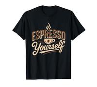 Espresso Barman Cocktail Cafe Vodka Kahlua Art du T-Shirt