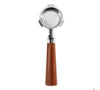 Espresso Bottomless Porte-filtre 51mm Compatible avec DeLonghi Dedica Machine à Café Smeg, Acier Inoxydable