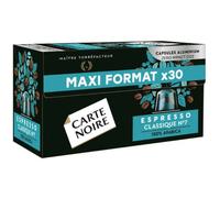Capsules de café Carte Noire Classique N° 7 - Boîte de 30