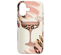 Espresso Esthétique Boho Fantasy Martini Rose Coque pour iPhone 17