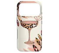 Espresso Esthétique Boho Fantasy Martini Rose Coque pour iPhone 17 Pro
