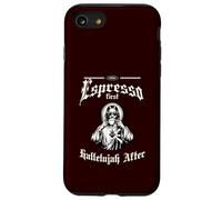 Espresso First, Hallelujah After Kaffee Kirche Coque pour iPhone SE (2020) / 7/8